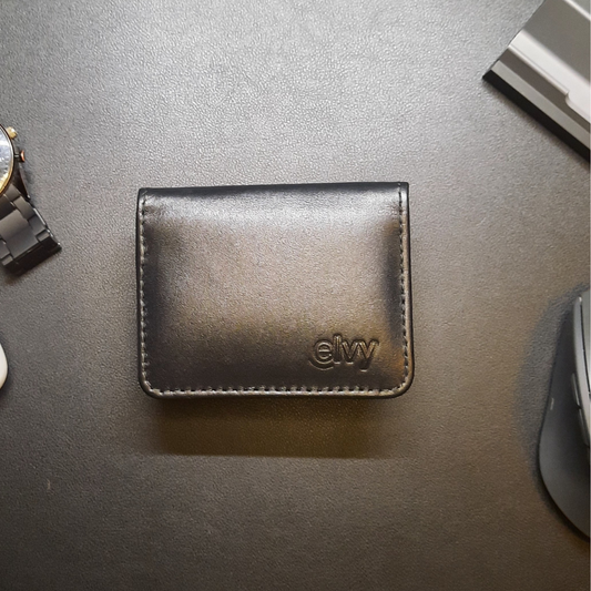 Elvy splash Leather Wallet - Short wallet