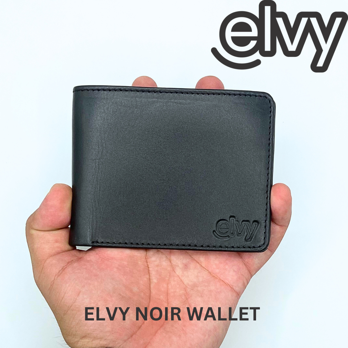 Elvy Noir - Pure Cow Leather wallet!