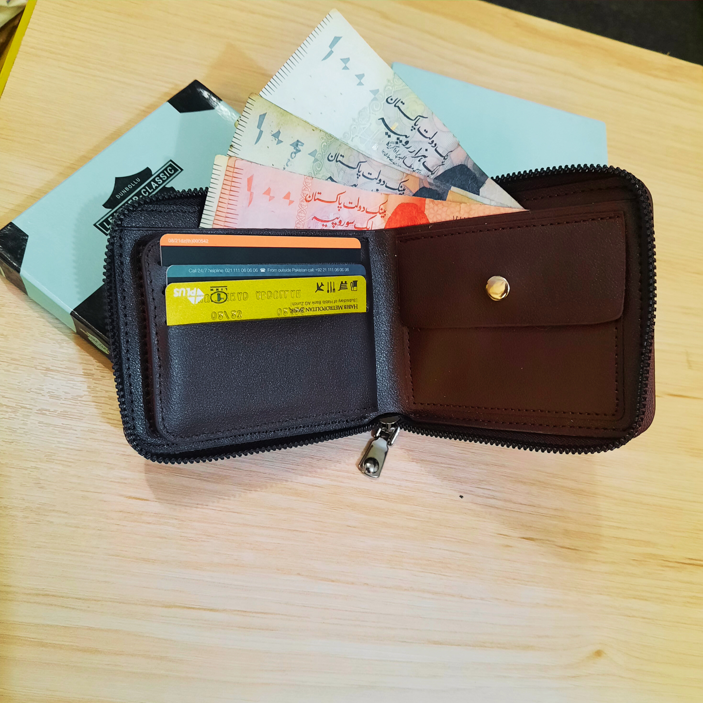 Dunbollu zipper wallets