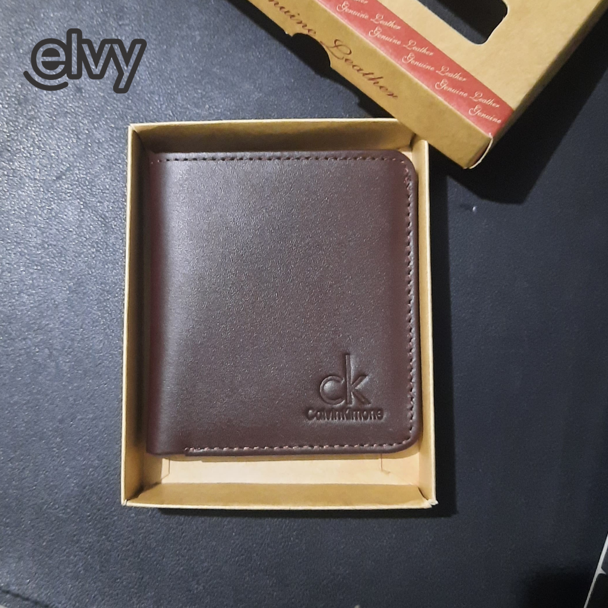 Elvy Original Leather Wallet - Pure Cow leather