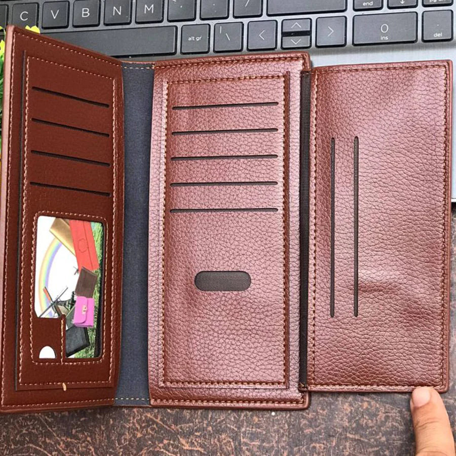 MEN'S LONG WALLET MEN IMPORTED CLUTCH