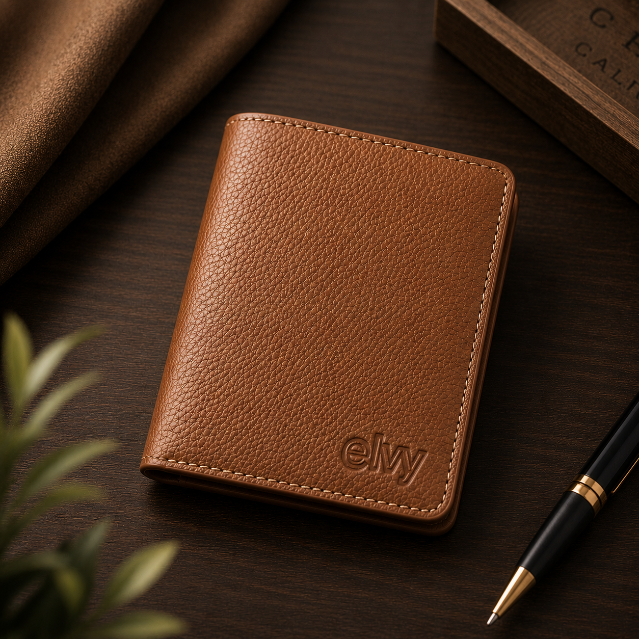 Dapper Bifold Wallet | Zip Slot - 100% Pure Textured leather