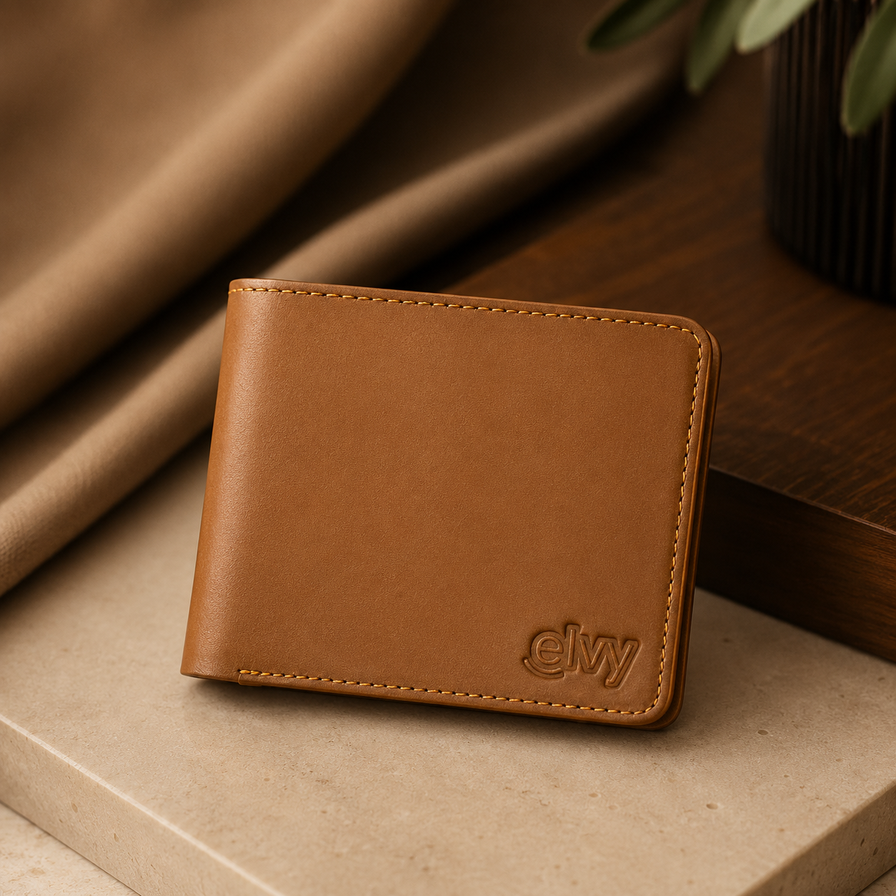 Elvy Noir - Pure Cow Leather wallet!